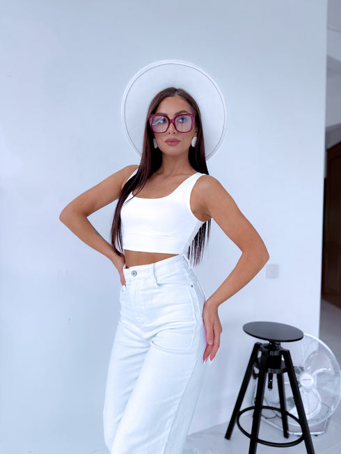 Crop tops "PUZZLE VD1591" - BALTS